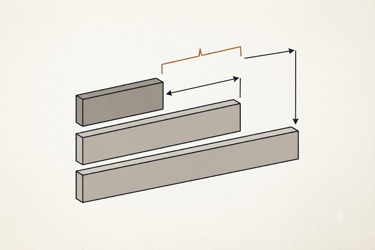How a house footprint becomes a larger roof area