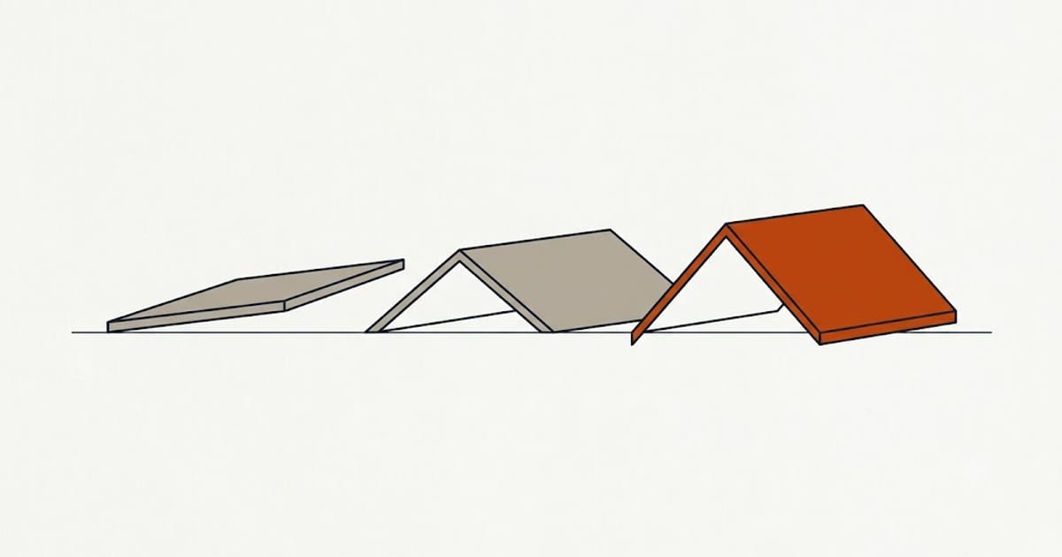 Three roof slopes marked as prohibited, conditional and standard
