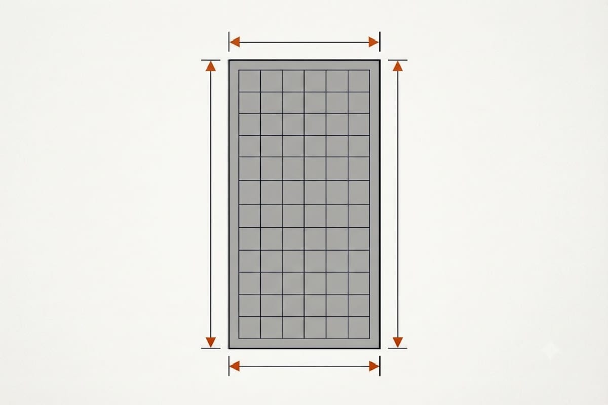 A 4 by 8 sheet covers 32 square feet of deck